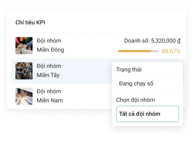 Quản lý đội ngũ kinh doanh