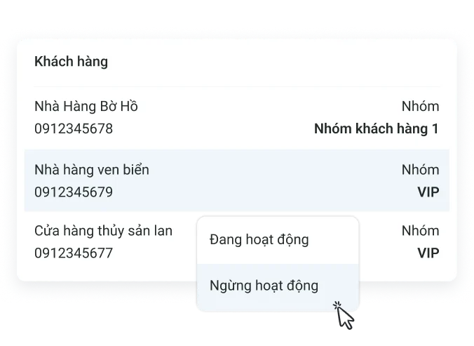 Quản lý hồ sơ khách hàng tập trung