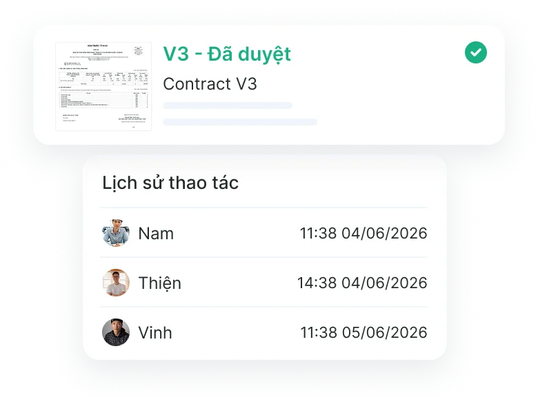 Quản lý phiên bản tài liệu
