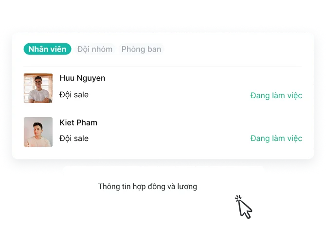 Quản lý hồ sơ nhân viên tập trung