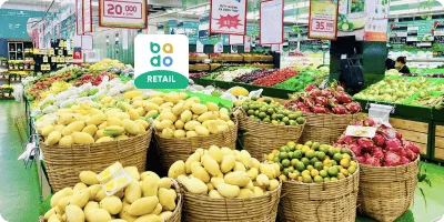 Quản lý tạp hóa siêu thị cùng Bado