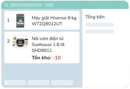 Quản lý sản phẩm & tồn kho