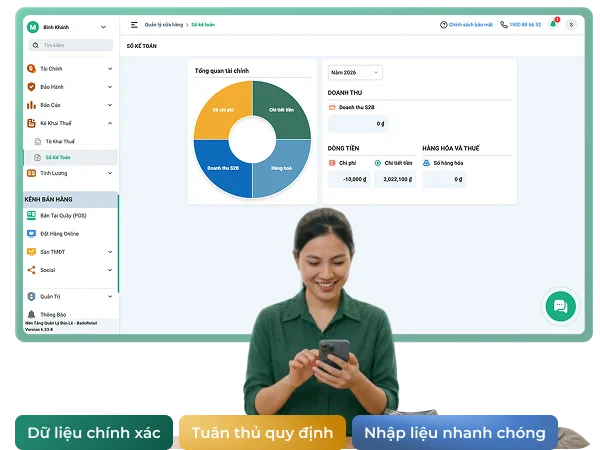Phần mềm kế toán Bado Retail