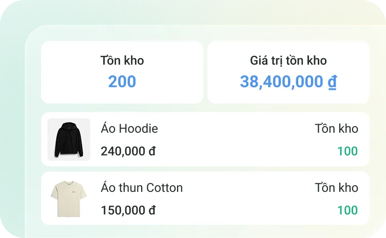 Đồng bộ tồn kho
