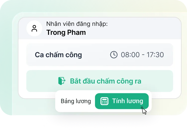 Hỗ trợ tính lương nhanh