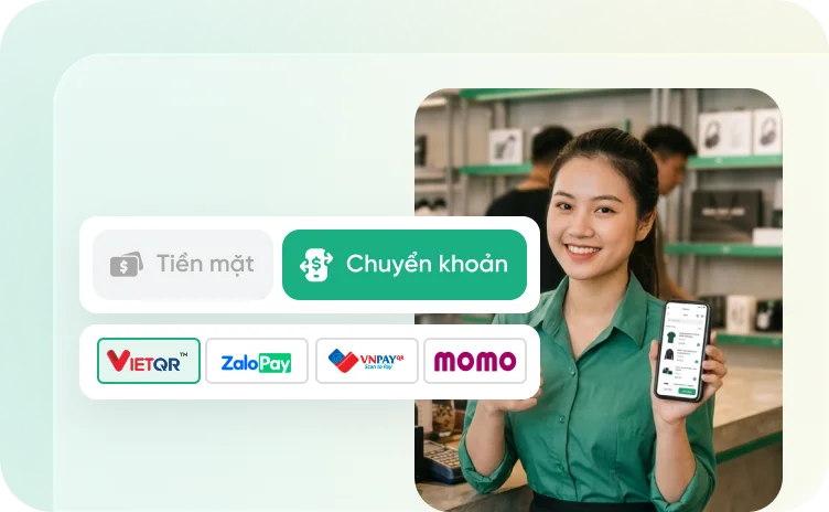 Bán hàng nhanh trên điện thoại