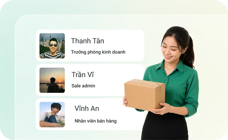 Giao việc và quản lý nhân viên
