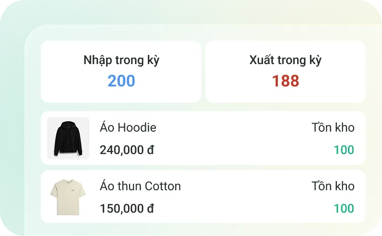 Quản lý nhập – xuất – tồn kho