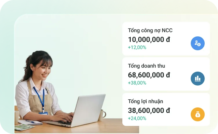 Báo cáo công nợ theo thời gian