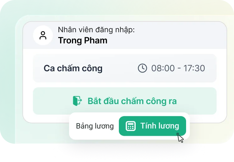 Hỗ trợ tính lương nhanh