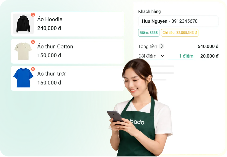 Bado Free Mobile - App quản lý bán hàng miễn phí