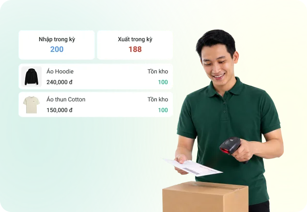 Khách hàng kết hợp quản lý đơn hàng tại quầy và hóa đơn điện tử