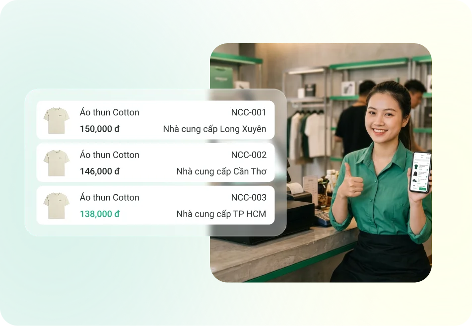 Bado - Phần mềm quản lý nhà cung cấp