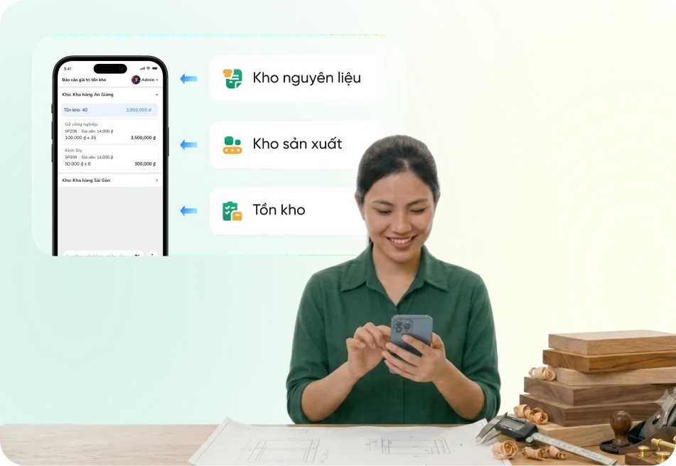 Khách hàng hài lòng với tính năng Sản xuất nhỏ