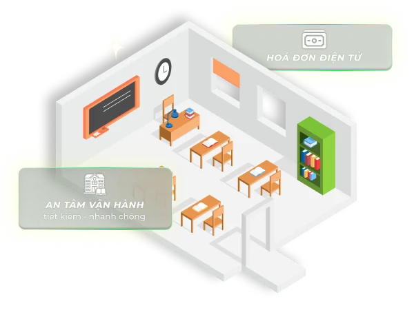 Giao diện quản lý Bado Edu