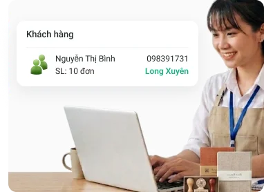 Giao diện hệ thống CRM