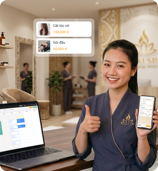 Giao diện giải pháp Bado Care