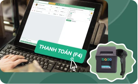 Hình ảnh Thanh toán nhanh chóng, in hóa đơn tiện lợi