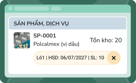 Hình ảnh Quản lý chặt chẽ hàng trăm nghìn sản phẩm
