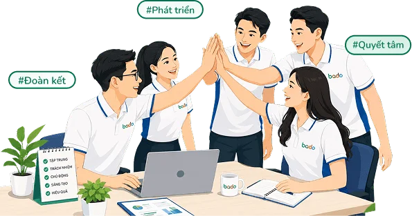Bado Team Illustration