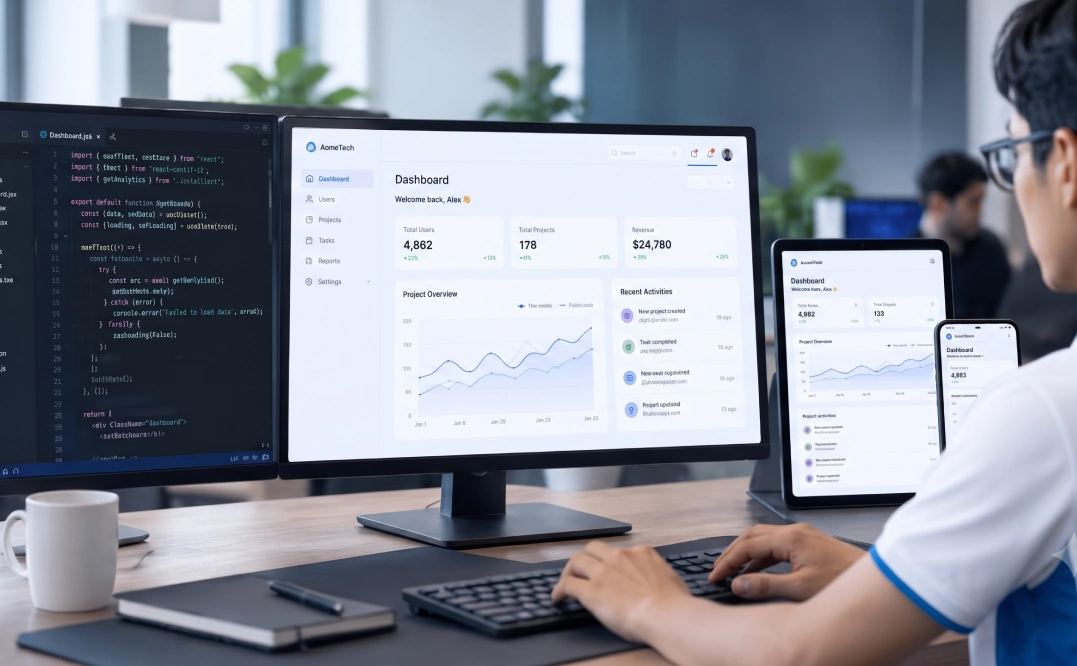 Hire Dedicated React Developers - Bado Software