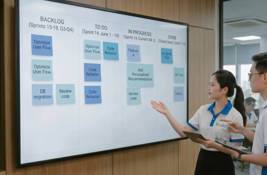 AI-assisted sprint planning and backlog refinement at Bado