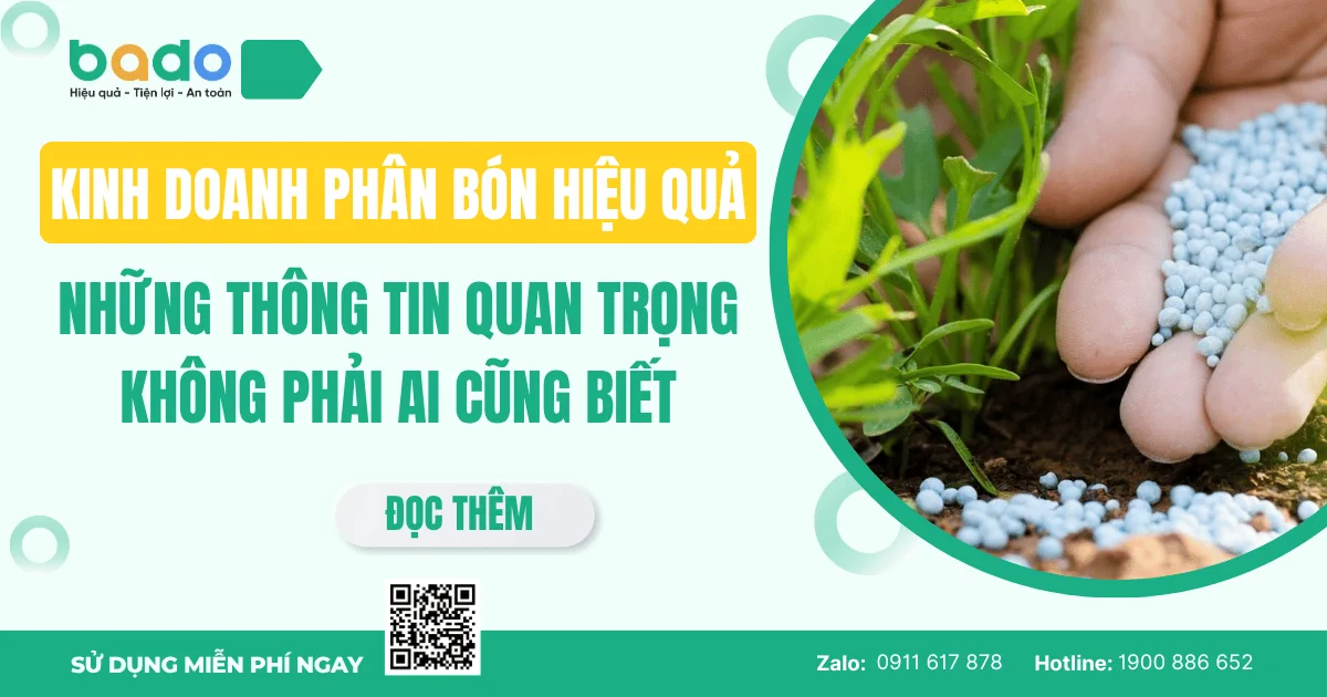 Kinh doanh phân bón hiệu quả: Cách quản lý cửa hàng sinh lời