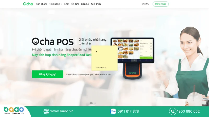 Máy tính tiền tích hợp phần mềm Ocha.png