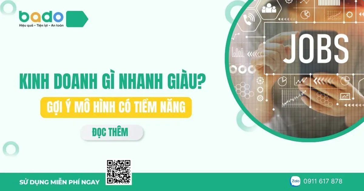 Kinh doanh gì nhanh giàu? Gợi ý mô hình tiềm năng