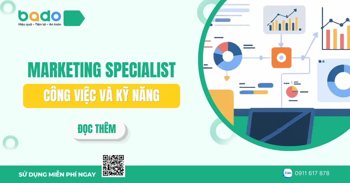 Marketing Specialist là gì? Công việc và kỹ năng 
