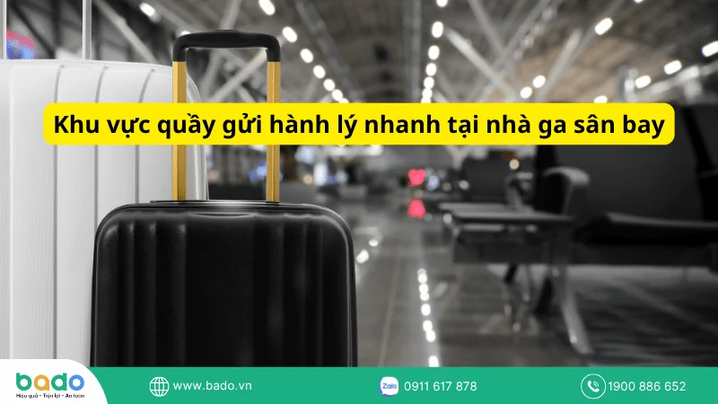 Khu vực quầy gửi hành lý nhanh tại nhà ga sân bay.png