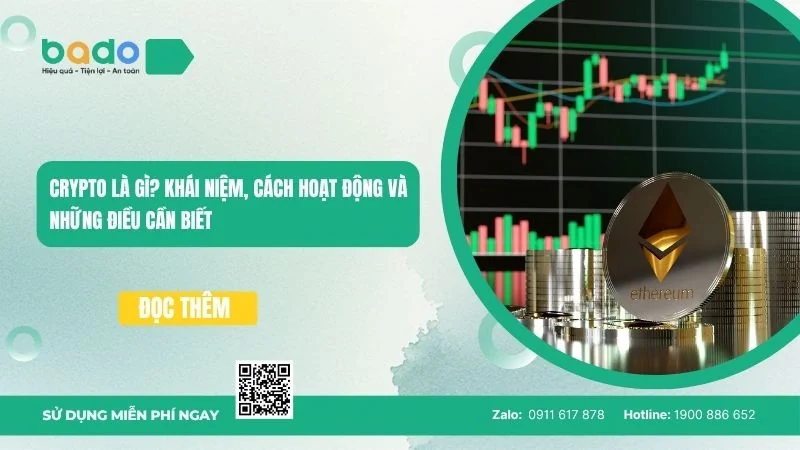 Crypto là gì? Khái niệm, cách hoạt động và điều cần biết
