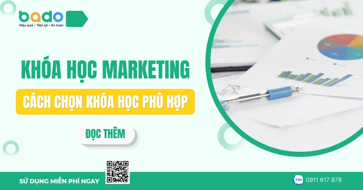 Khóa học Marketing: Cách chọn khóa học phù hợp