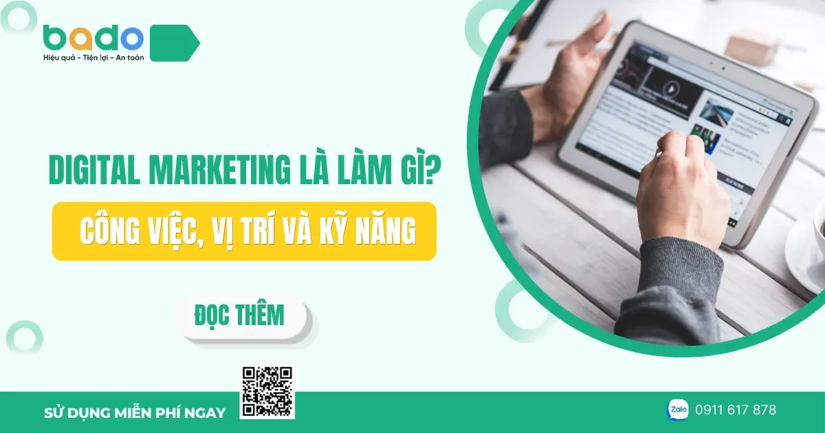 Digital Marketing là làm gì? Công việc, vị trí và kỹ năng