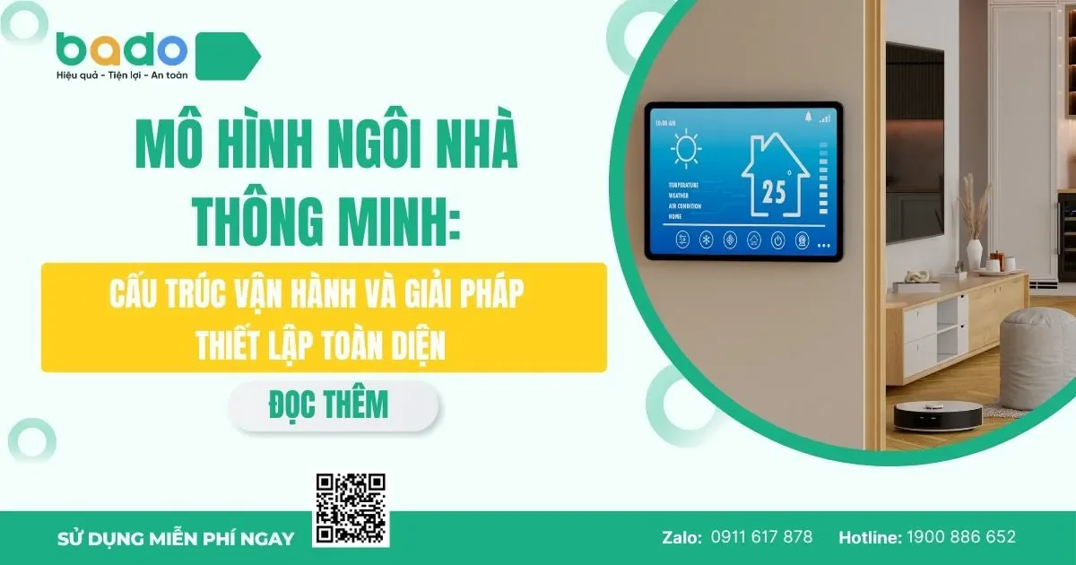 Mô Hình Ngôi Nhà Thông Minh: Cấu Trúc Vận Hành Và Giải Pháp Thiết Lập Toàn Diện