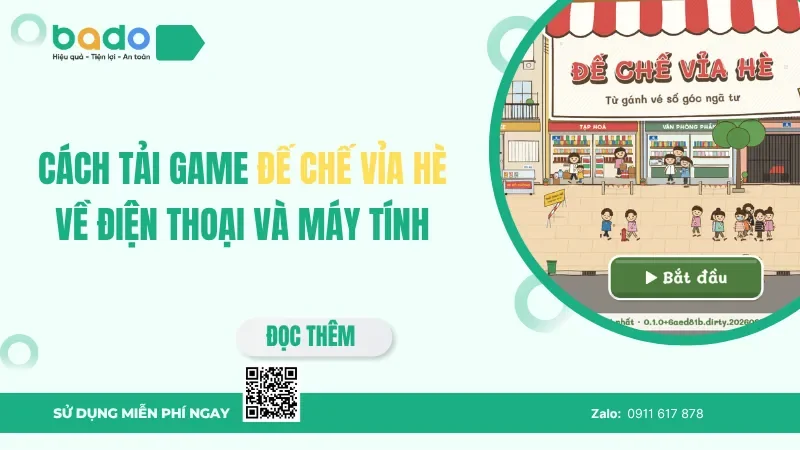 Cách tải game Đế Chế Vỉa Hè về điện thoại và máy tính