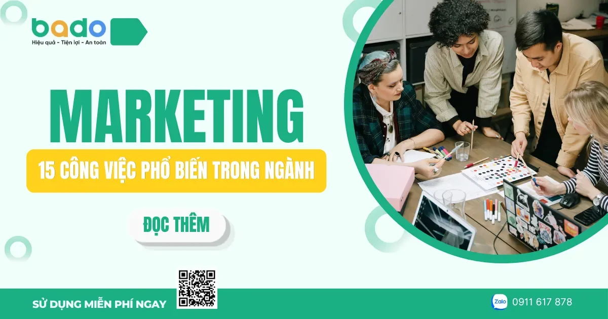 Marketing là làm gì? 15 công việc phổ biến trong ngành 