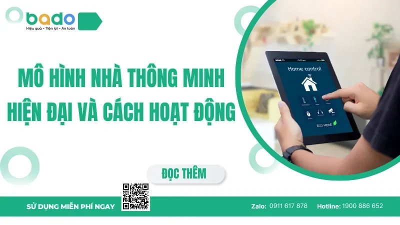 Mô hình nhà thông minh hiện đại và cách hoạt động