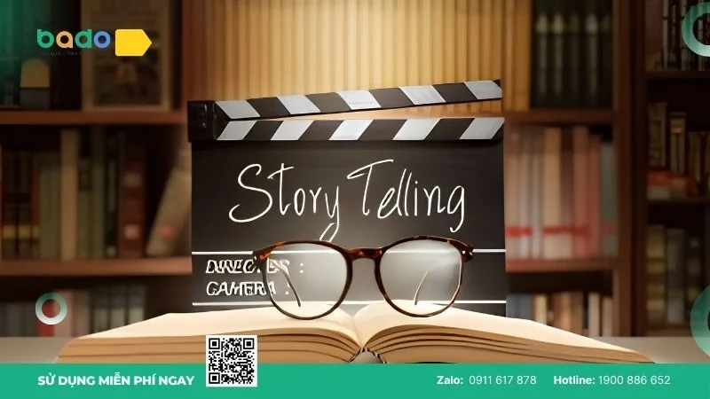 Storytelling hiệu quả giúp tăng ghi nhớ thương hiệu và thúc đẩy chuyển đổi.