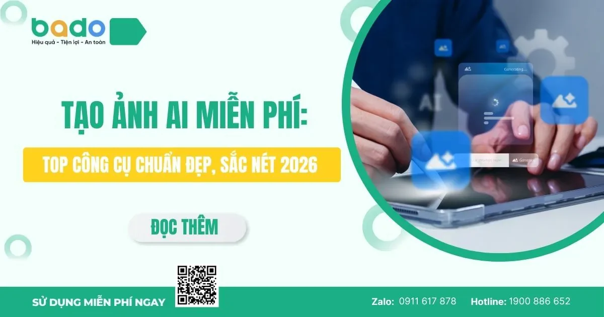 Tạo ảnh AI miễn phí: Top công cụ chuẩn đẹp, sắc nét 2026