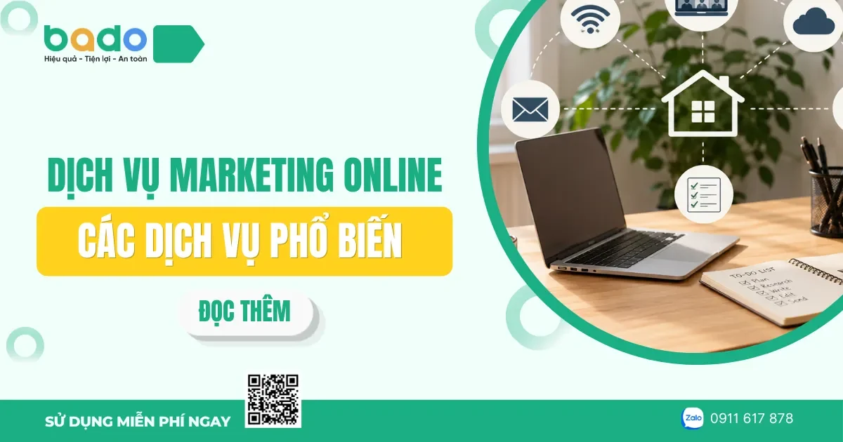 Dịch vụ Marketing Online là gì? Các dịch vụ phổ biến 