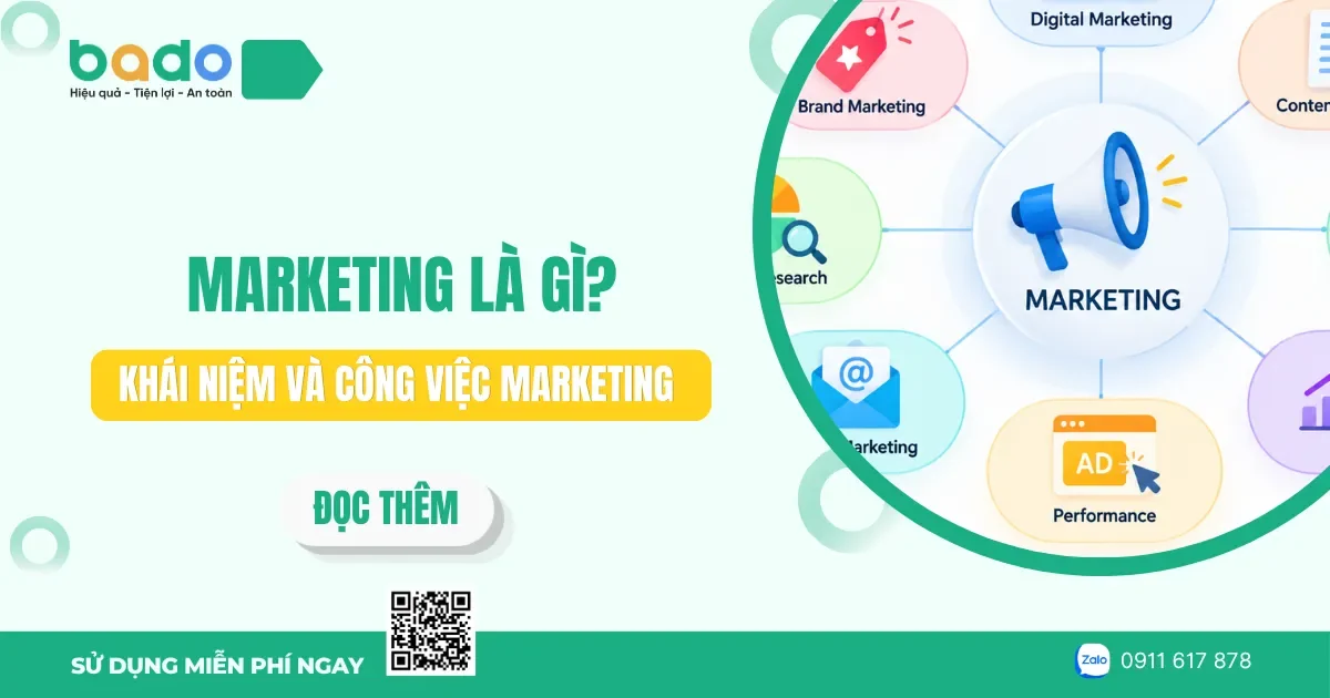 Marketing là gì? Khái niệm và công việc Marketing 