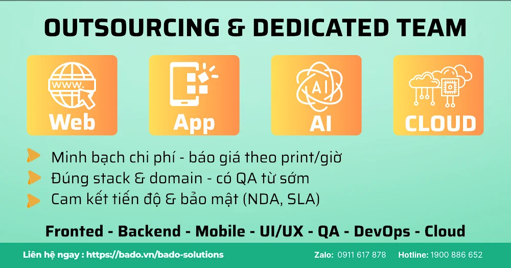 Outsourcing & Dedicateed team