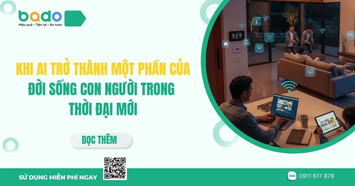 Thời đại công nghệ số: Khi AI bước vào đời sống