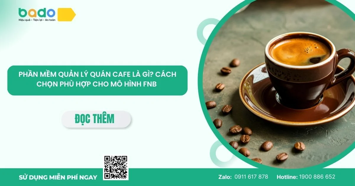 Phần mềm quản lý quán cafe là gì?