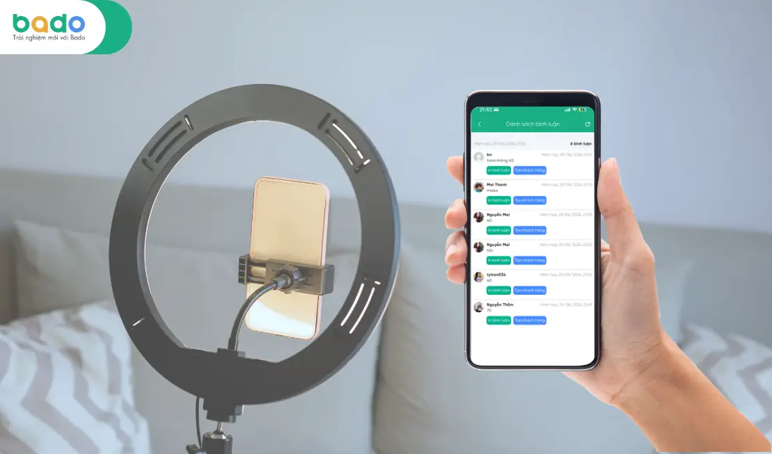 livestream tr&ecirc;n TikTok