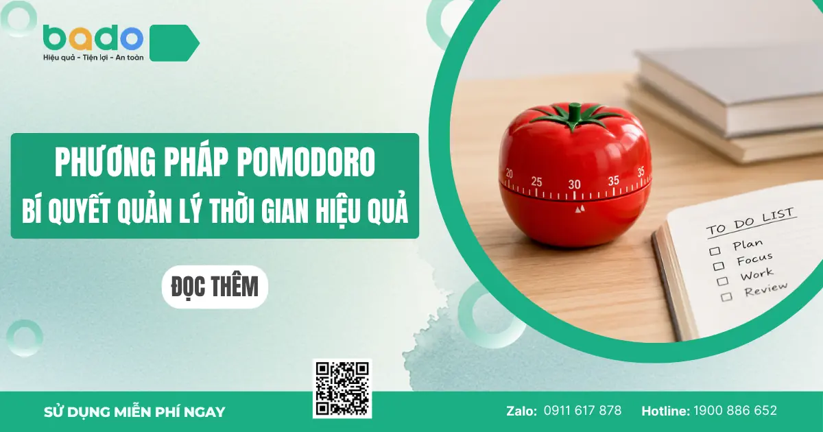 Phương pháp Pomodoro: Bí quyết quản lý thời gian hiệu quả