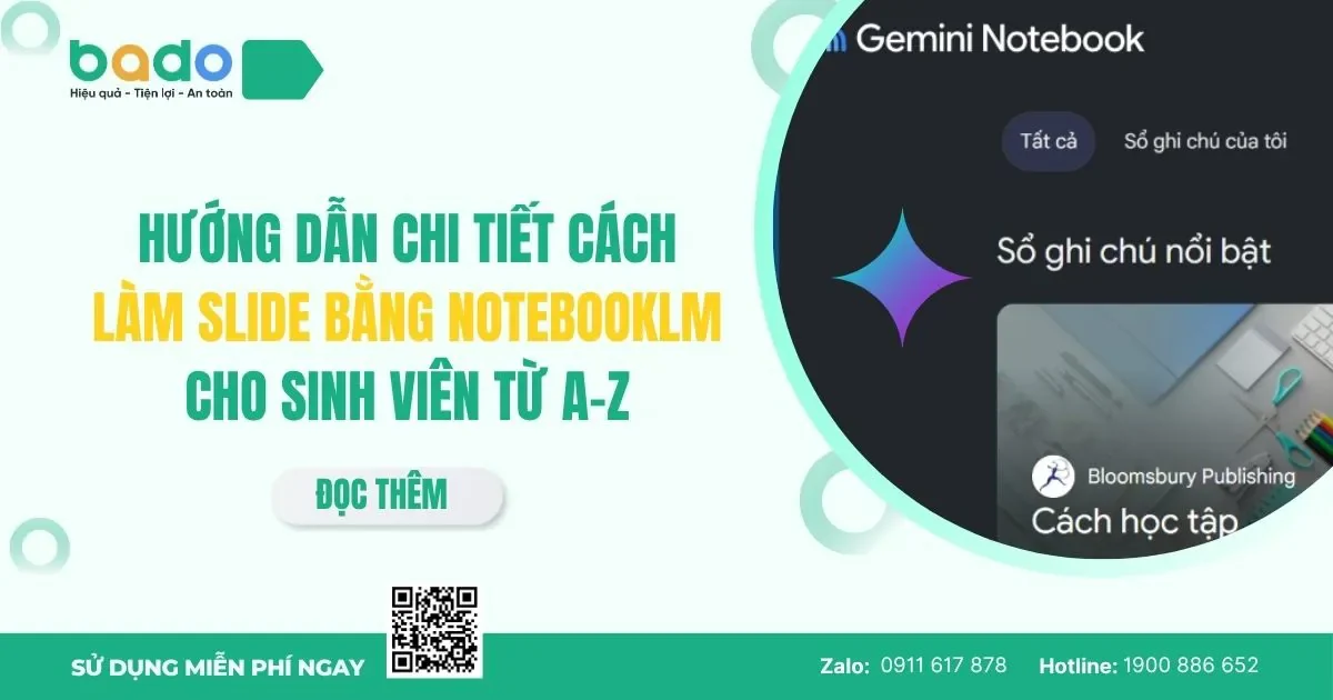 Cách làm slide bằng NotebookLM cực nhanh