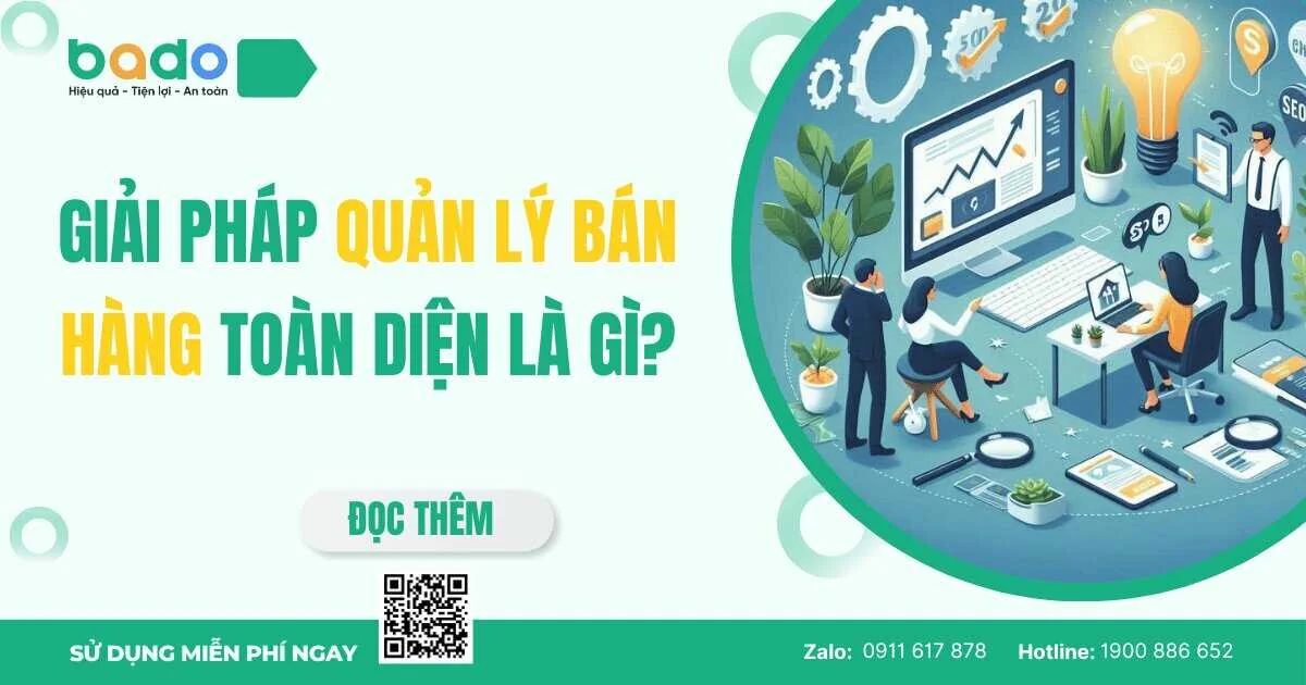 Giải pháp quản lý bán hàng toàn diện cho HKD & doanh nghiệp