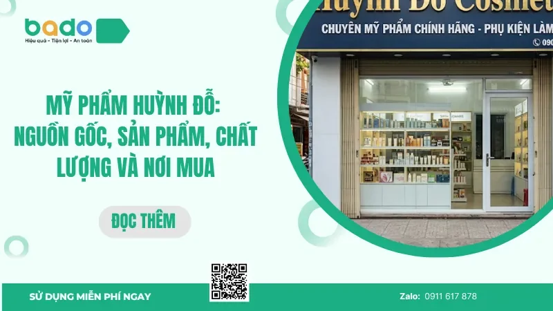 Mỹ phẩm Huỳnh Đỗ: nguồn gốc, sản phẩm, chất lượng và nơi mua